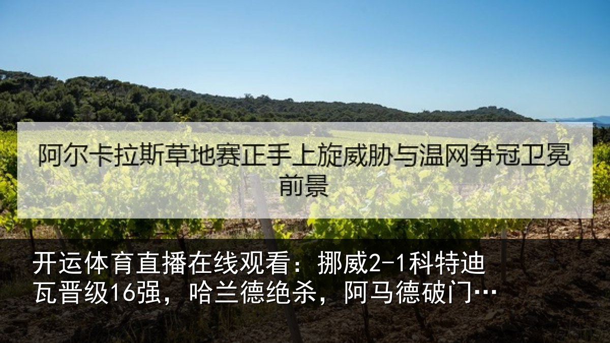 开运体育直播在线观看:挪威2-1科特迪瓦晋级16强,哈兰德绝杀,阿马德破门难救主